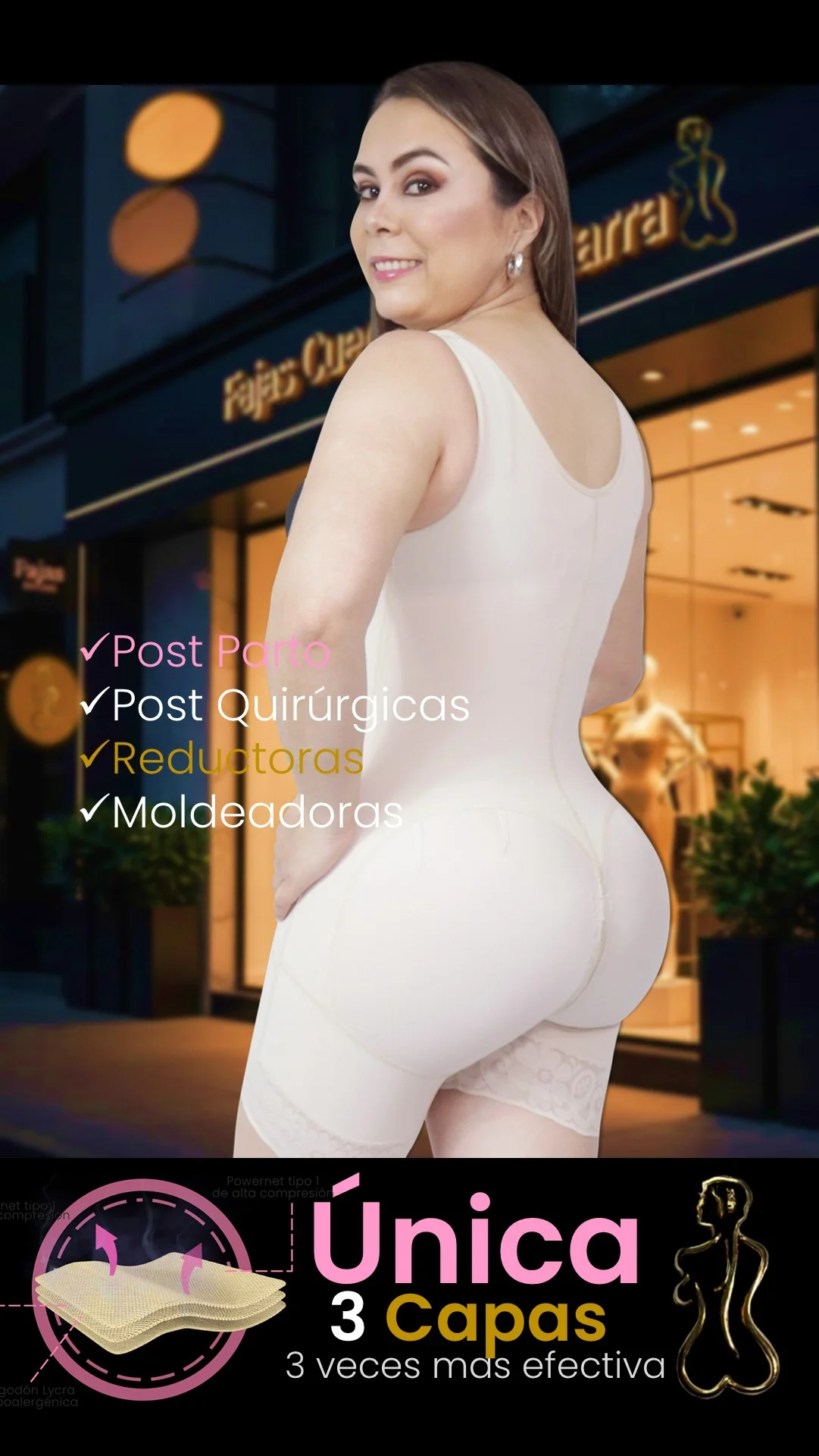 Modelos de fajas colombianas